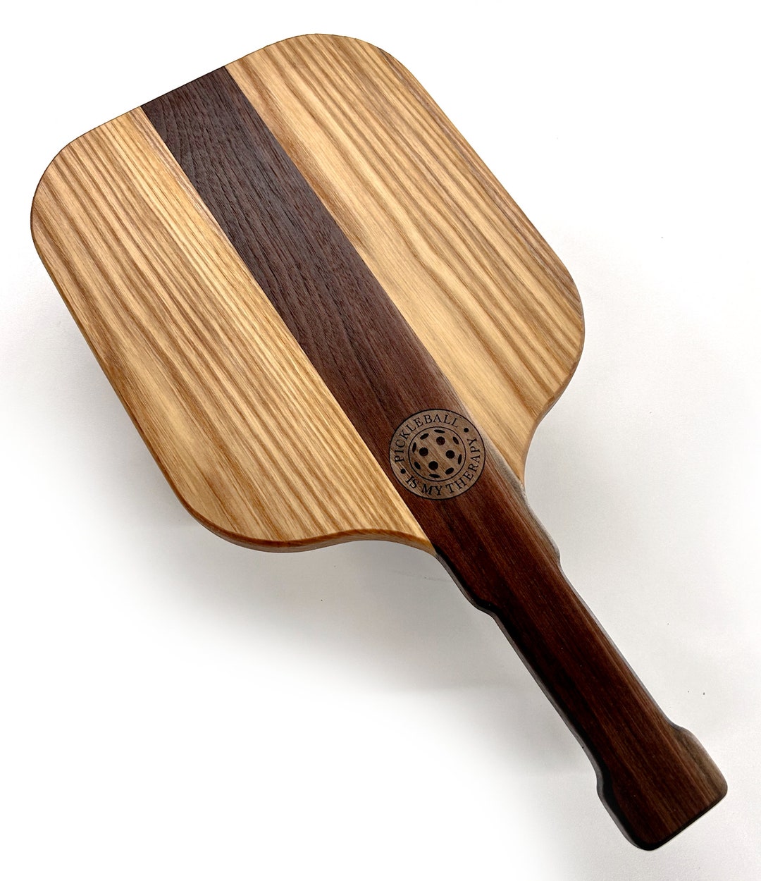 Pickleball Charcuterie and Cheese Board. Handmade Using Solid Walnut