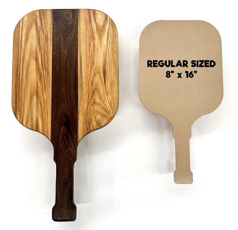 Pickleball Charcuterie and Cheese Board. Handmade Using Solid Walnut