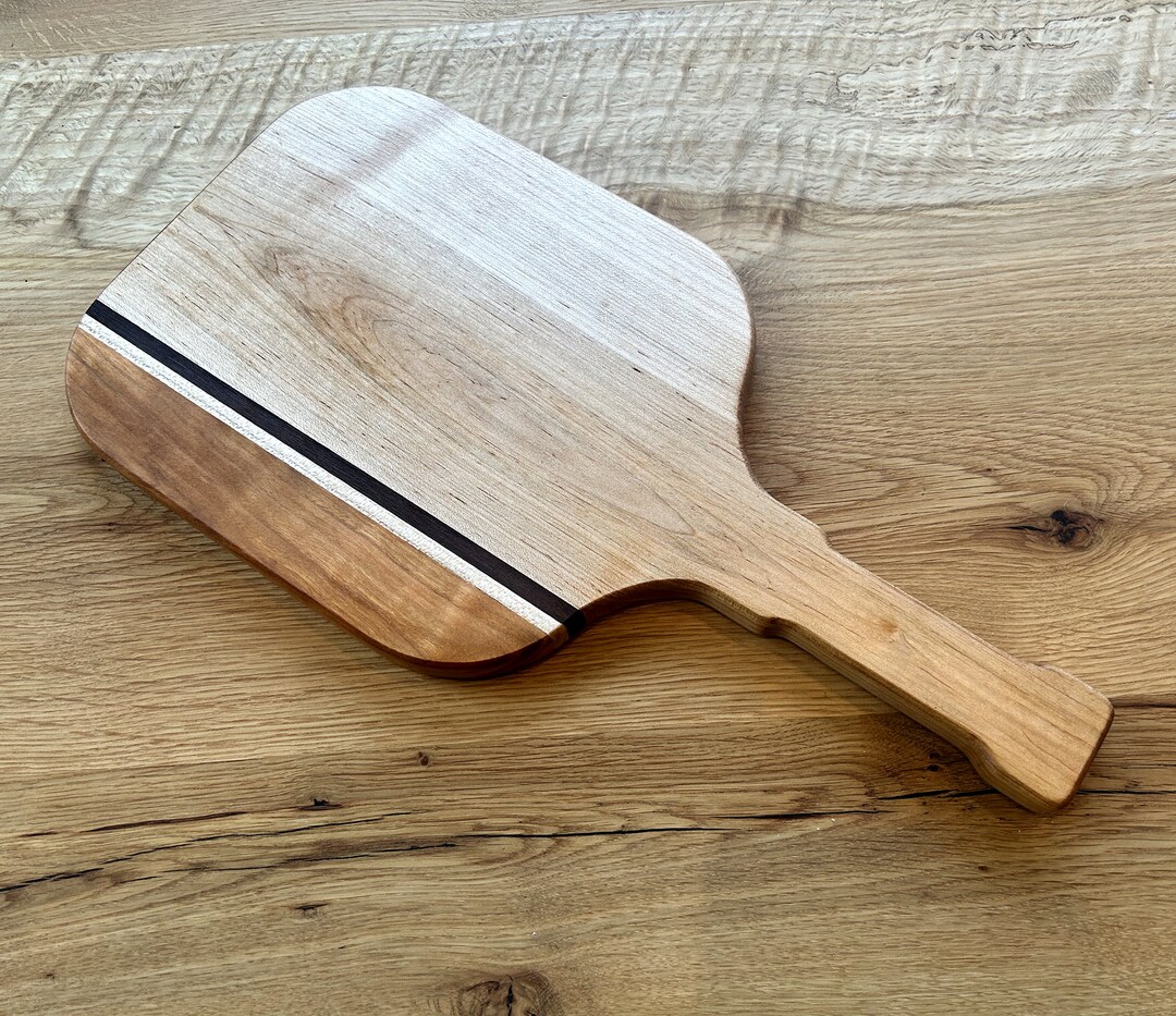 Pickleball Designed Charcuterie and Cheese Board Handmade With Cherry