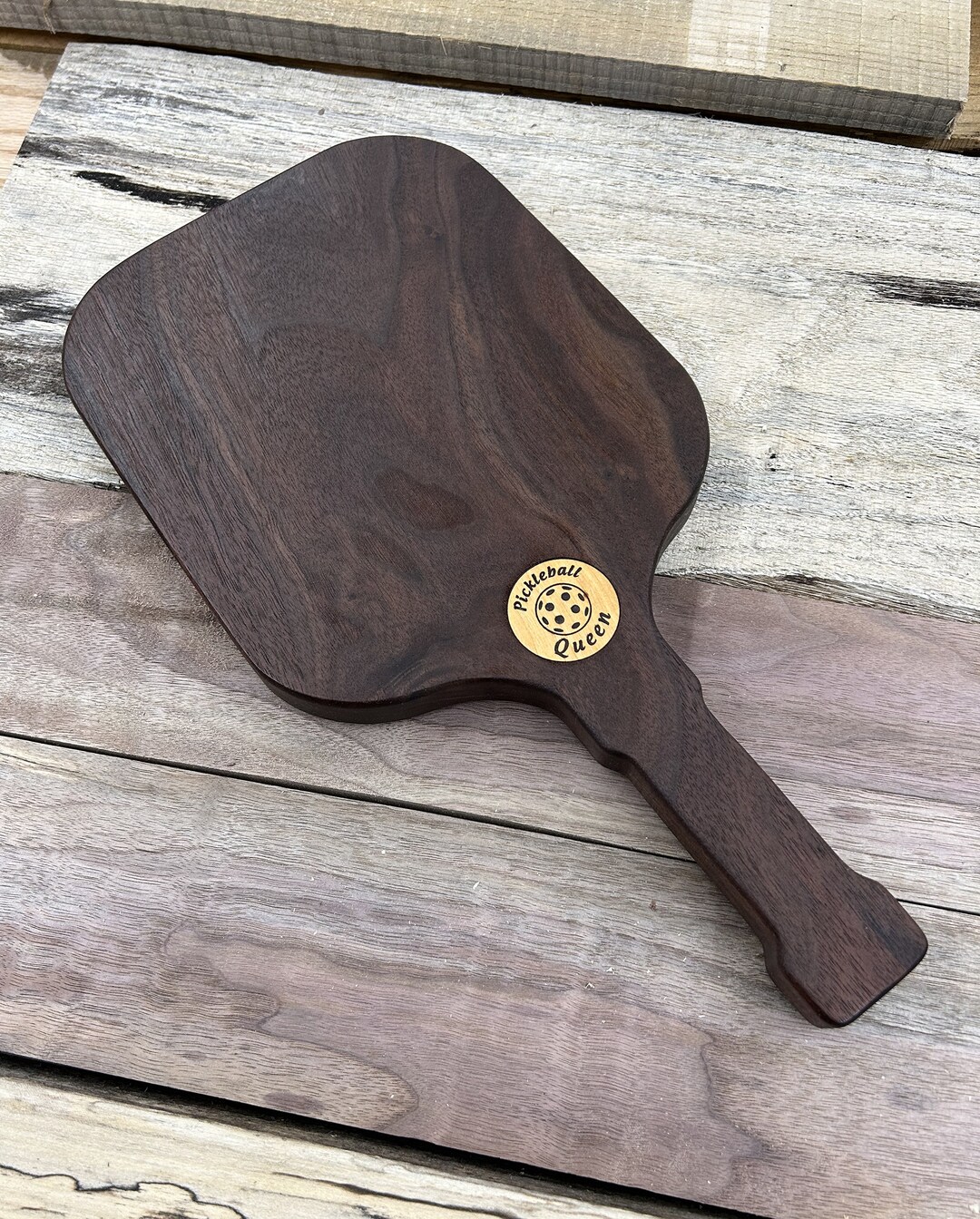 Pickleball Designed Charcuterie and Cheese Board With Walnut Etsy
