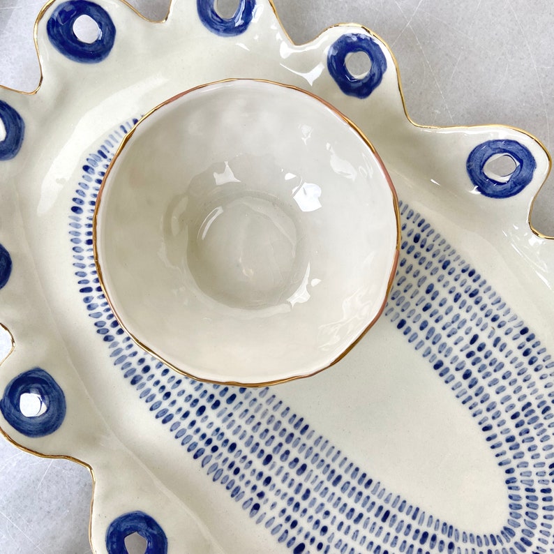 Polygon porcelain bowl image 2