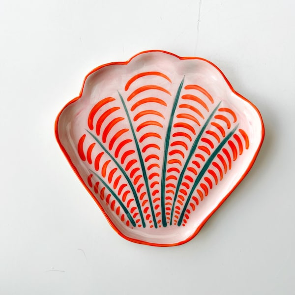Coral Shell Plate