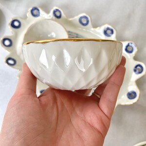 Polygon porcelain bowl image 4