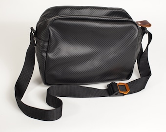 Black Box Bag with anodized buckle