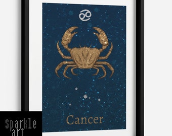 Cancer The Crab Photo Frame 6x4 Landscape Or Portrait Constellation Gift Cancer The Crab Photo Frame 6x4 Landscape Or Portrait Constellation Gift