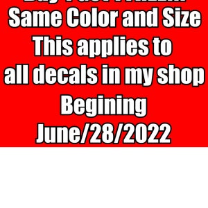Lion and the Lamb decal Your choice in translation BOGO Buy 1 Get 1 FREE Same Color and Size