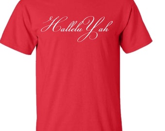 Camiseta HalleluYah Alabado sea Yah