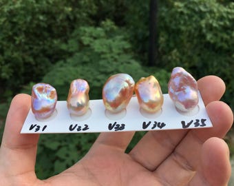 Natürliche Flameball lose Perle kein Loch für Schmuck Design|Natürliche Regenbogen Farbe Feuerball Perle