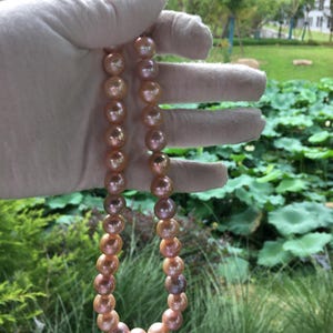 Natural Pastel Color Freshwater Nucleated Pearl Strand,Natural Mixed Color Lake Pearl Strand,NYZ012
