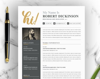 Resume Template 4 Pages | CV Template