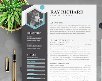 Resume Template, CV Template, Professional Resume Template, Resume Template Word, Creative Resume Template, Modern Resume Template