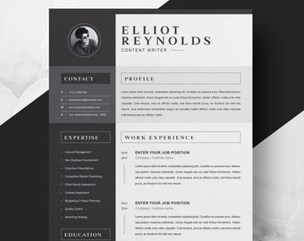 Professional Word Resume/CV & Cover Letter Template