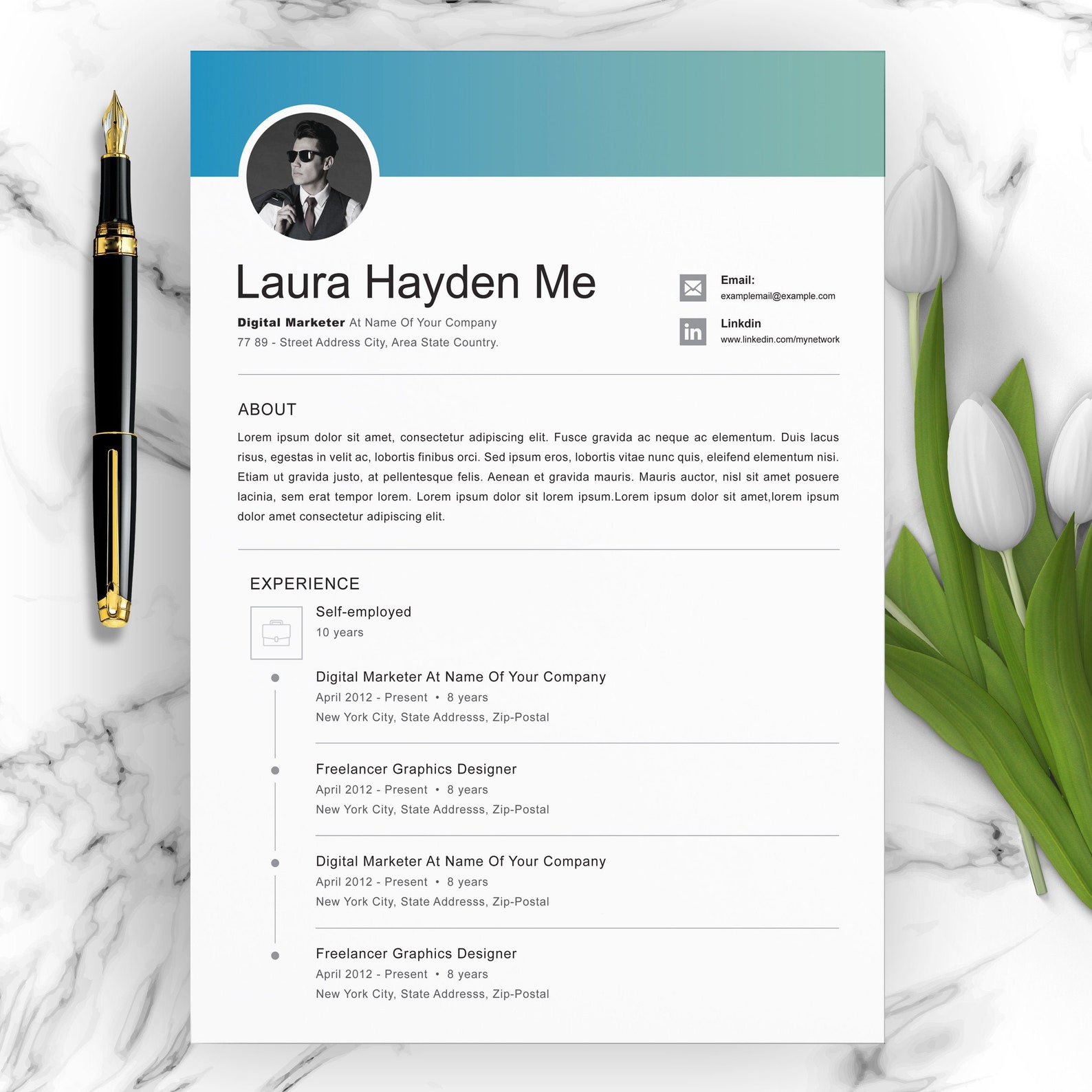 writing resume linkedin