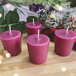 Homemade Votive Candles | Soy | Set of 4 | Handmade | Scented | Birthday Gift | Personalized | Gift For Her | Mother's Day | Couple Gifts