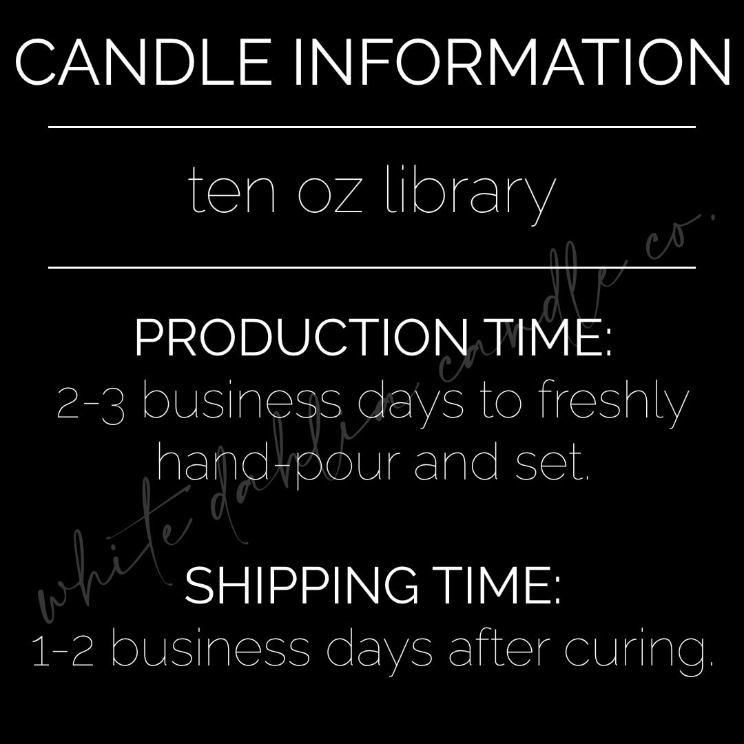 10oz Scented Candle Homemade Soy Candles Etsy Canada