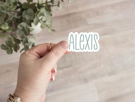Custom Name Sticker, Personalized Name Sticker, Name Sticker, Different Fonts and Colors, Personalized Sticker