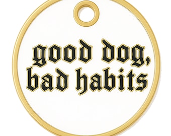 Pet dog tag, dog ID Tag, pet dog ID tag, puppy tag, Personalized dog Tag, dog tag for dogs, Funny Dog Tag