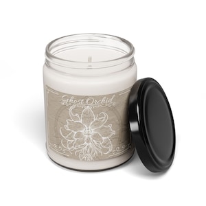 Ghost Orchid DND Themed Soy Candle (9 oz)