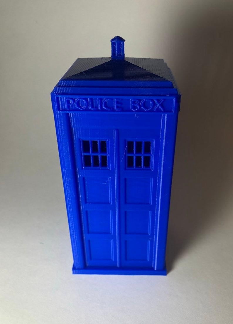 Doctor Who TARDIS 3D Printed Etsy