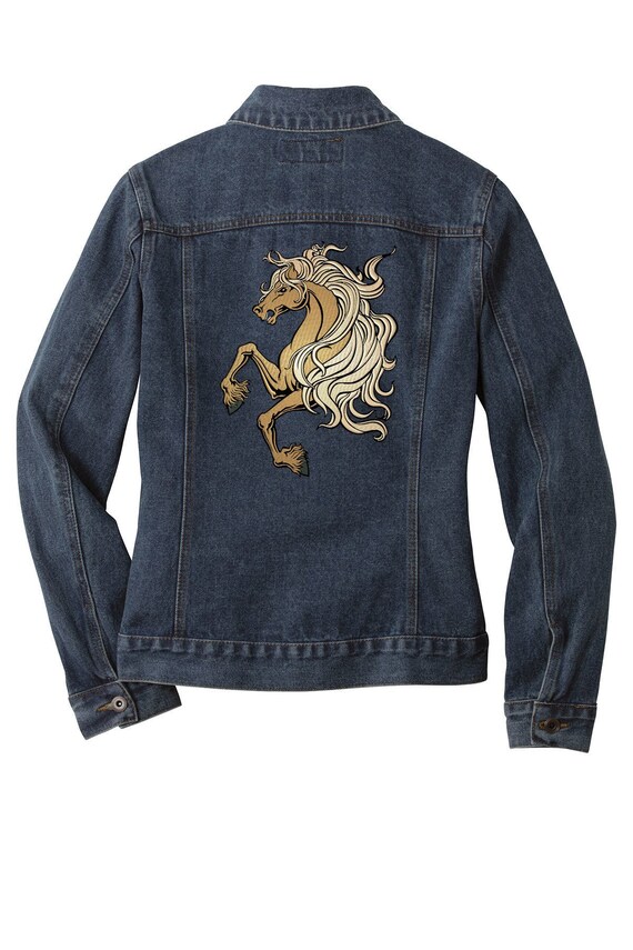 embroidered horse jacket