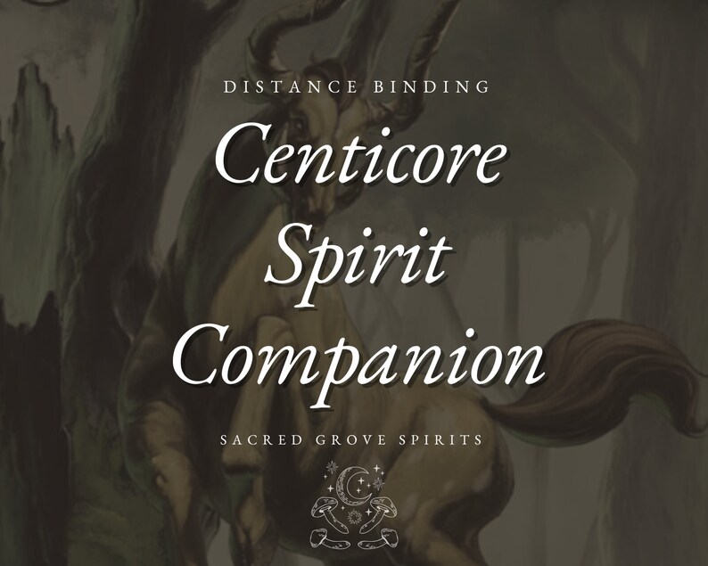 Centicore Male and Female Spirit Companions Distance Binding Etsy