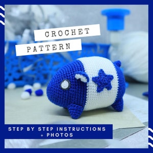 Crochet Guinea Pig Pattern: Amigurumi Hamster/Rodent Toy (PDF Tutorial)