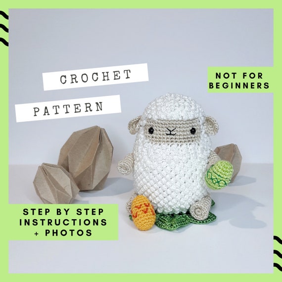 Häkelanleitung Osterlamm, Amigurumi Schafe Anleitung. Ostern Regal Dekor  DIY. -  Österreich