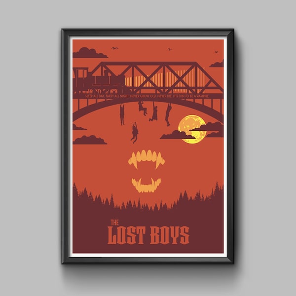 The Lost Boys Poster - Minimalist Art