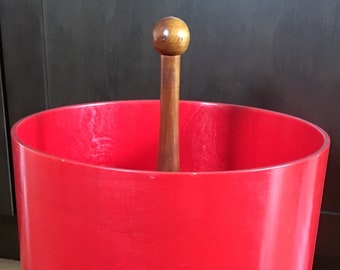 ヴィンテージ レア ミッドセンチュリーモダン MCM レッド ニッポン