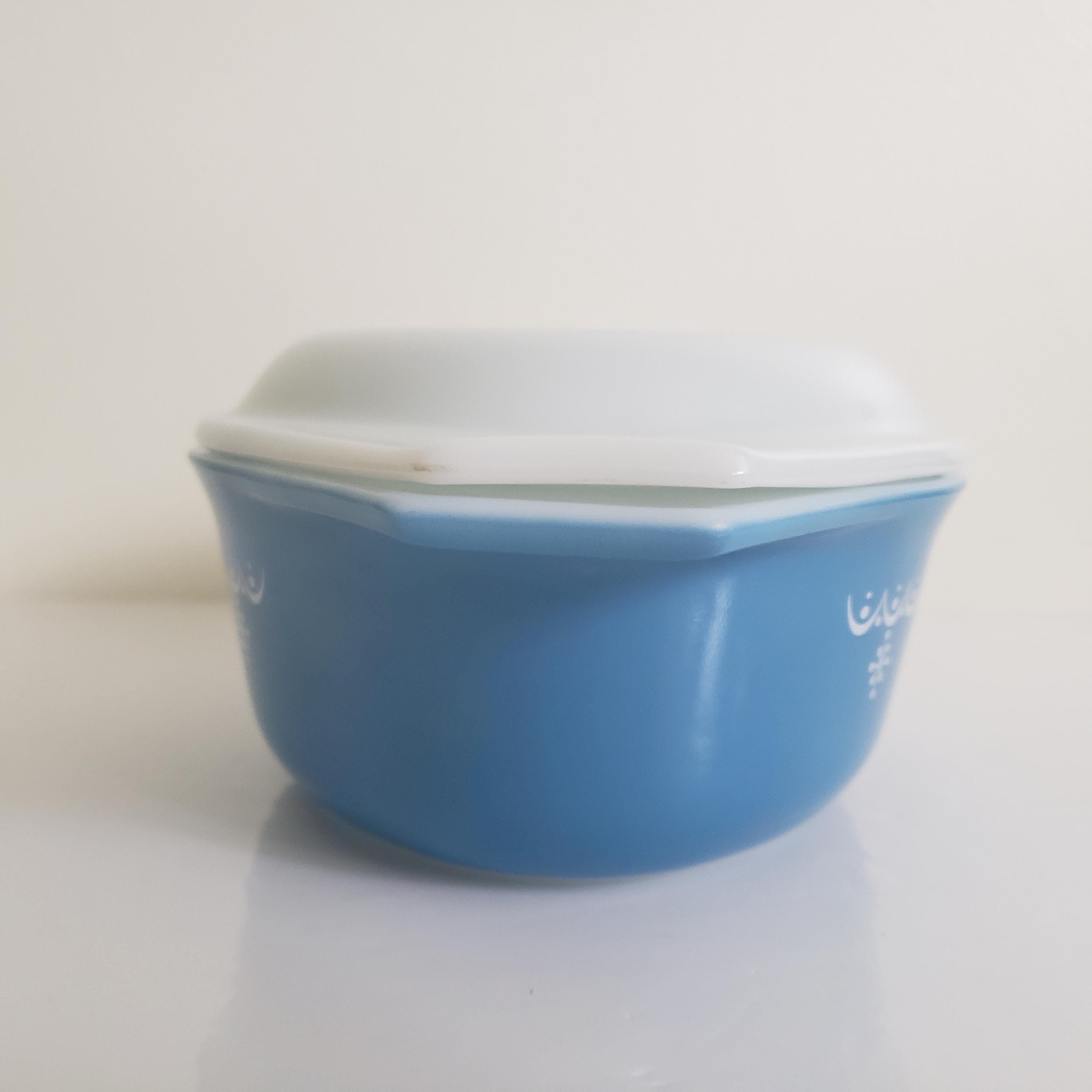 Vintage Pyrex Blue Snowflake Casserole Dish: 1.5 Quart Ovenware - Etsy
