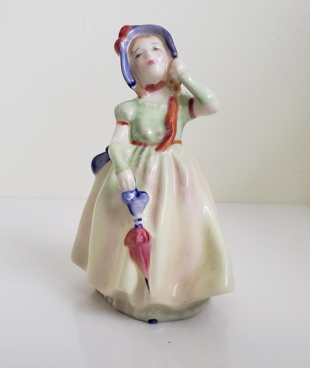 Figurine Bébé Résine Regency Fine Arts Dans Seau - Vintage Décoratif
