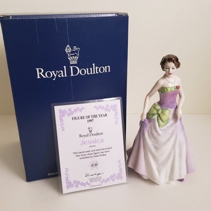 HN 3850 Royal Doulton Jessica Figur aus dem Jahr 1997 mit Box und Zertifikat