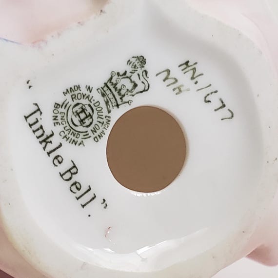ロイヤルドルトン ティンクルベル フィギュア HN 1677：ピンクのドレス