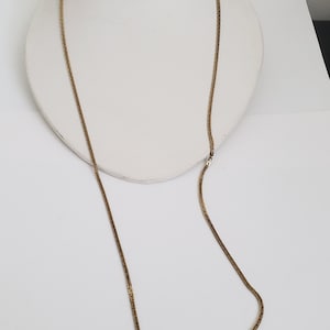 Vintage vergoldete Ketten-Halskette