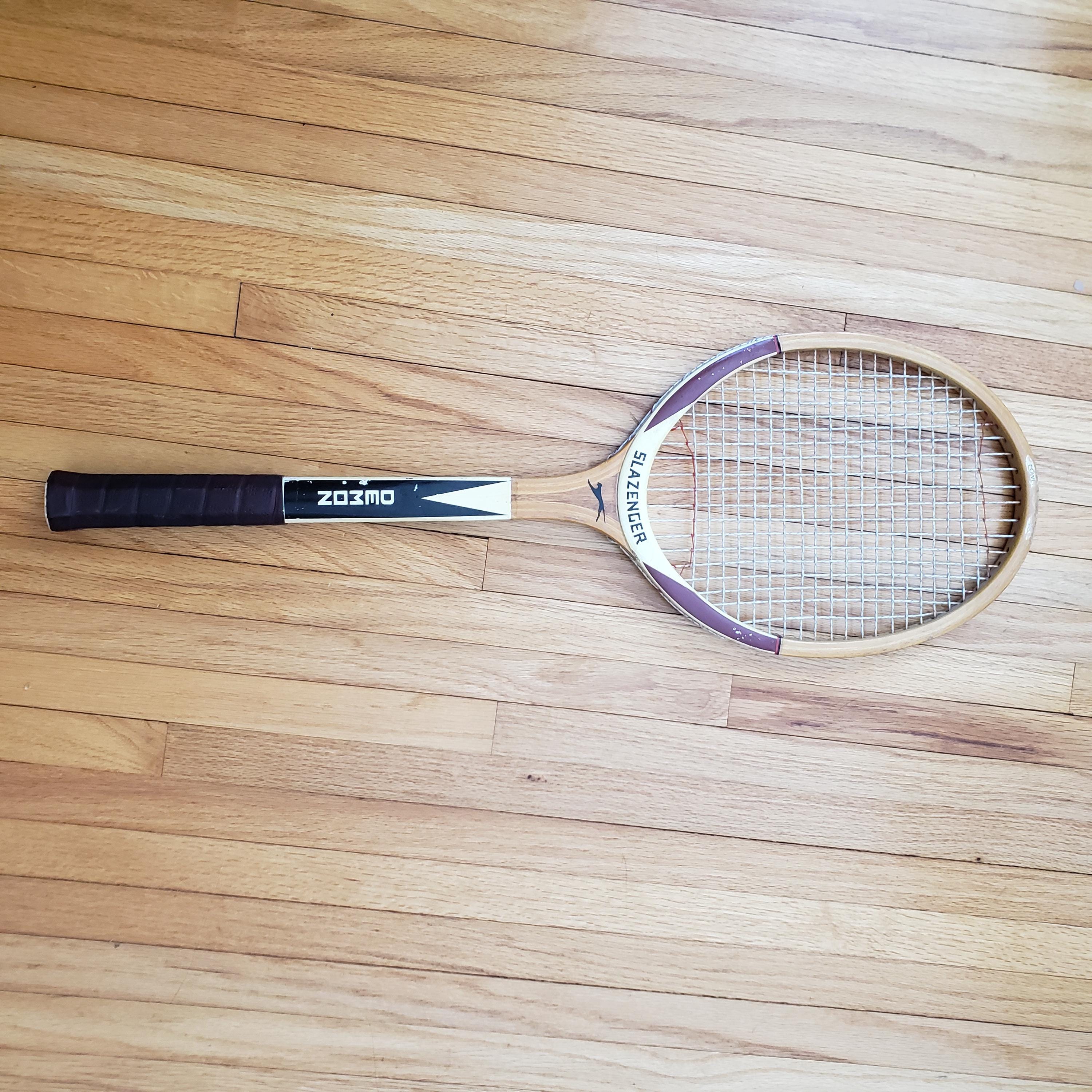 Vintage Slazenger Racquet - Etsy