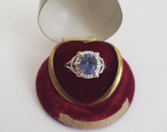 Vintage Sterling Knotted Ring (4405) Signed RJ9 (RJ Graziano) Size