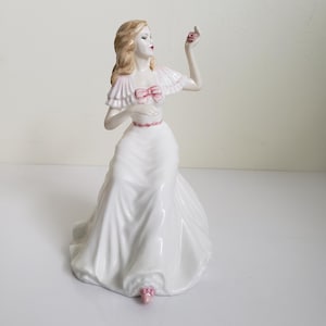 Vintage Royal Doulton Figurine Anna From the Vanity Fair Ladies Series, by Nada M Pedley, 1997, HN 4095