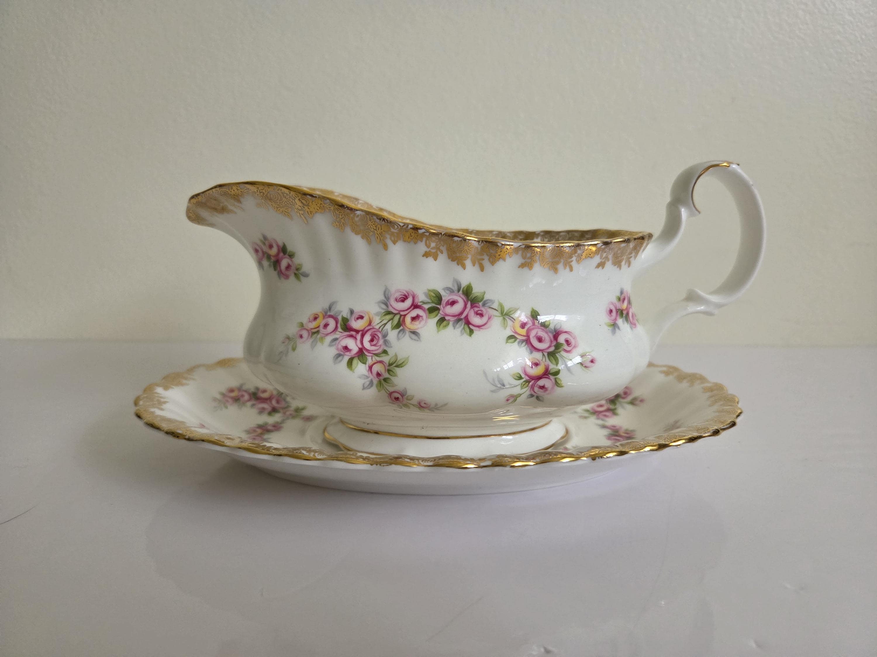 Royal Albert Dimity Rose Set - Etsy