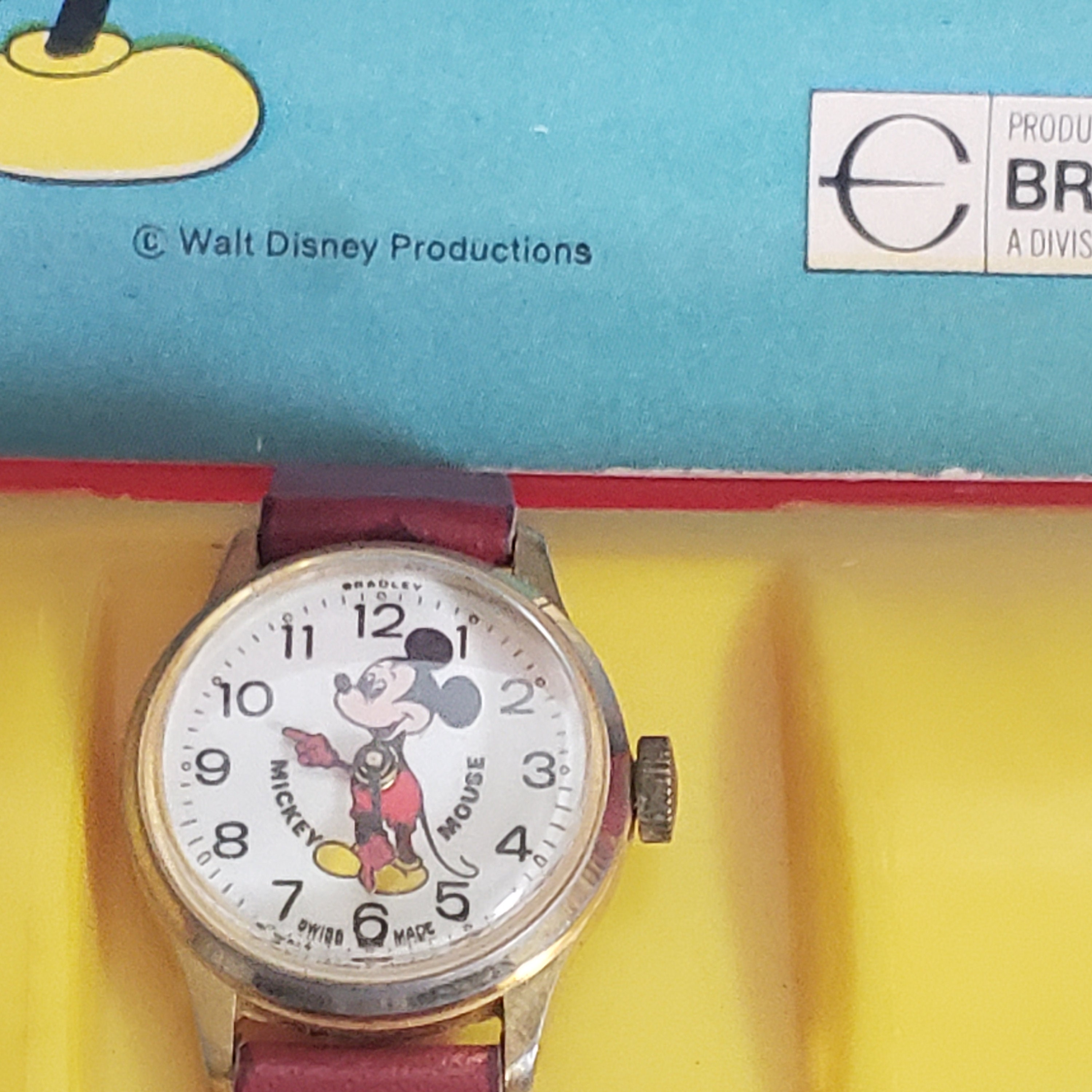 ディズニー アラーム時計 BRADLEY HONGKONG製 ビンテージ ディズニー アラーム時計 BRADLEY HONGKONG製 ビンテージ