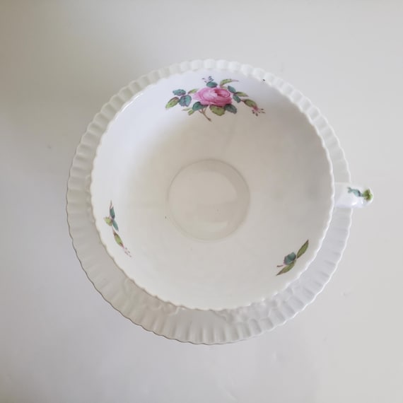 Vintage Spode Savoy Billingsley Rose Coffee Cup and Saucer Sets