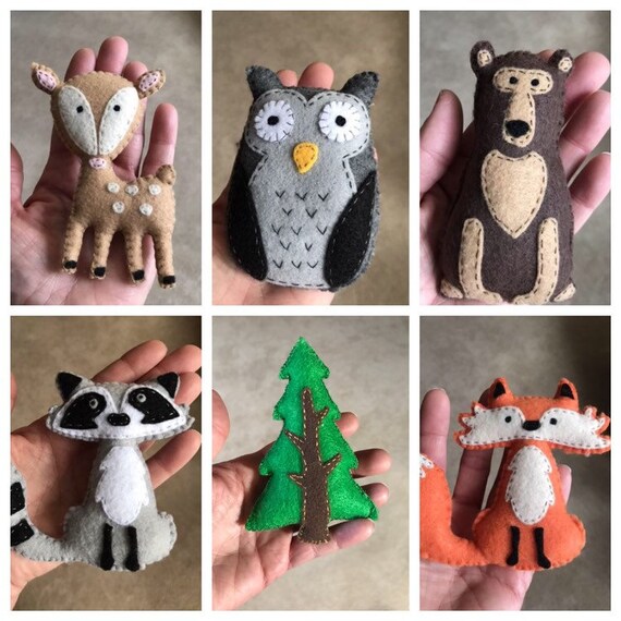 woodlands stuffed animals
