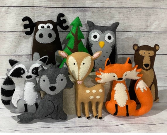 Woodland fox hot sale stuffed animal