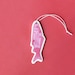 Fortune fish - (fruit punch) scented car air fresheners 