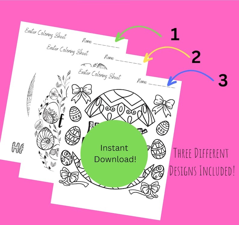 Easter Tween Coloring Page Printable Easter Teen Activity Kids Activity Easter Activity ...