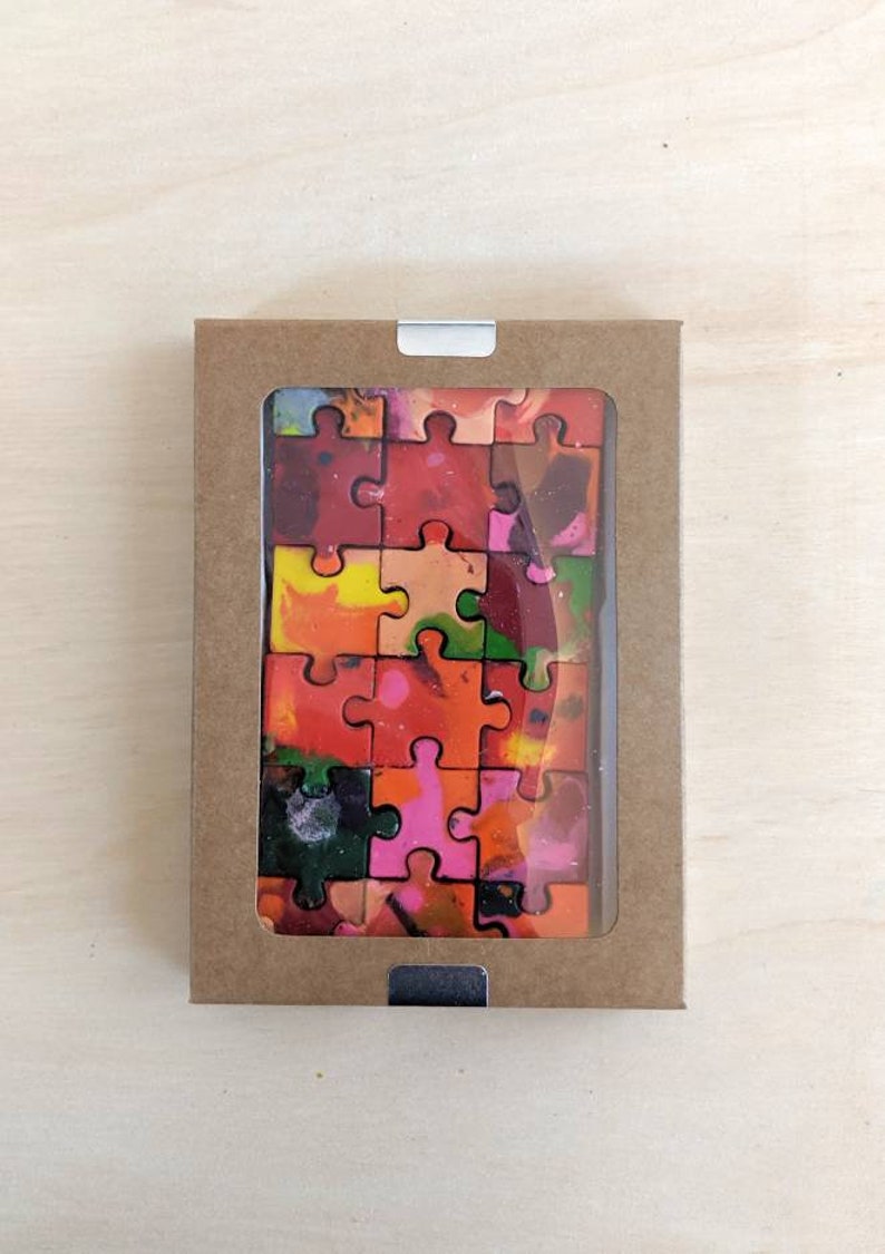 Puzzle Gifts Crayon Puzzle Unique Gifts for Kids Brain Etsy
