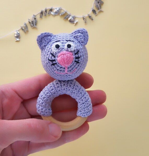etsy baby rattle