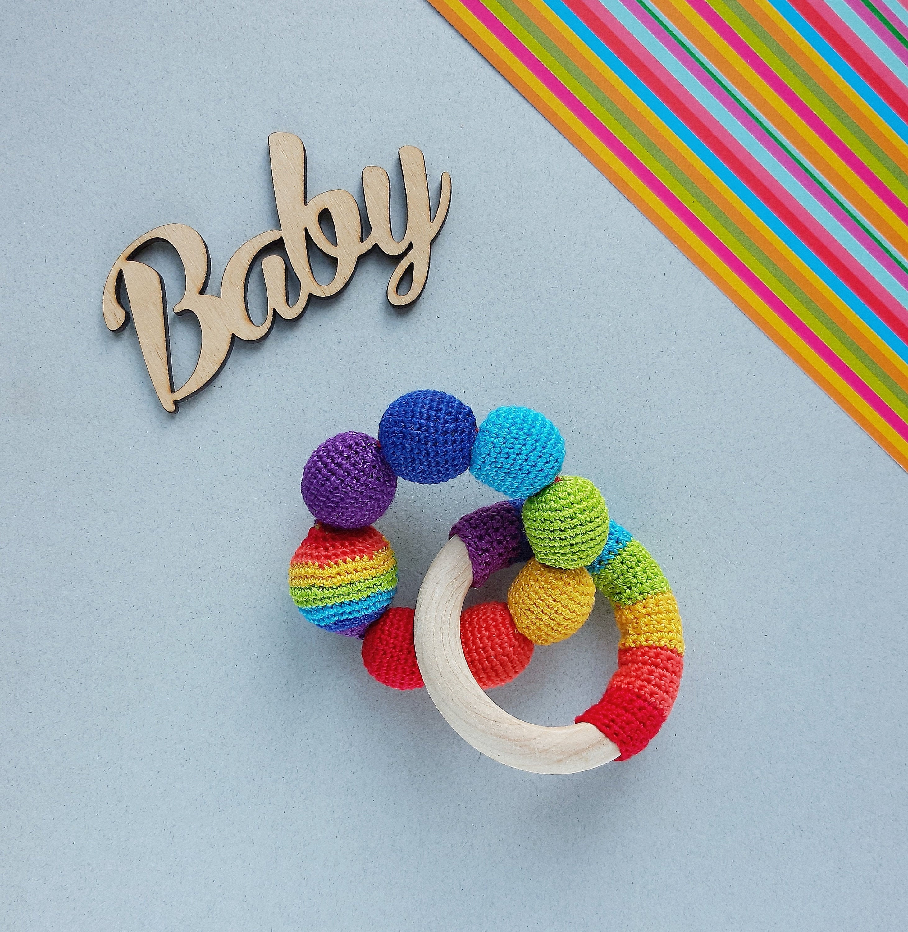 montessori teething ring