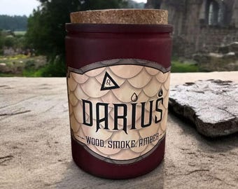 Op Zodiac Academy geïnspireerde kaars