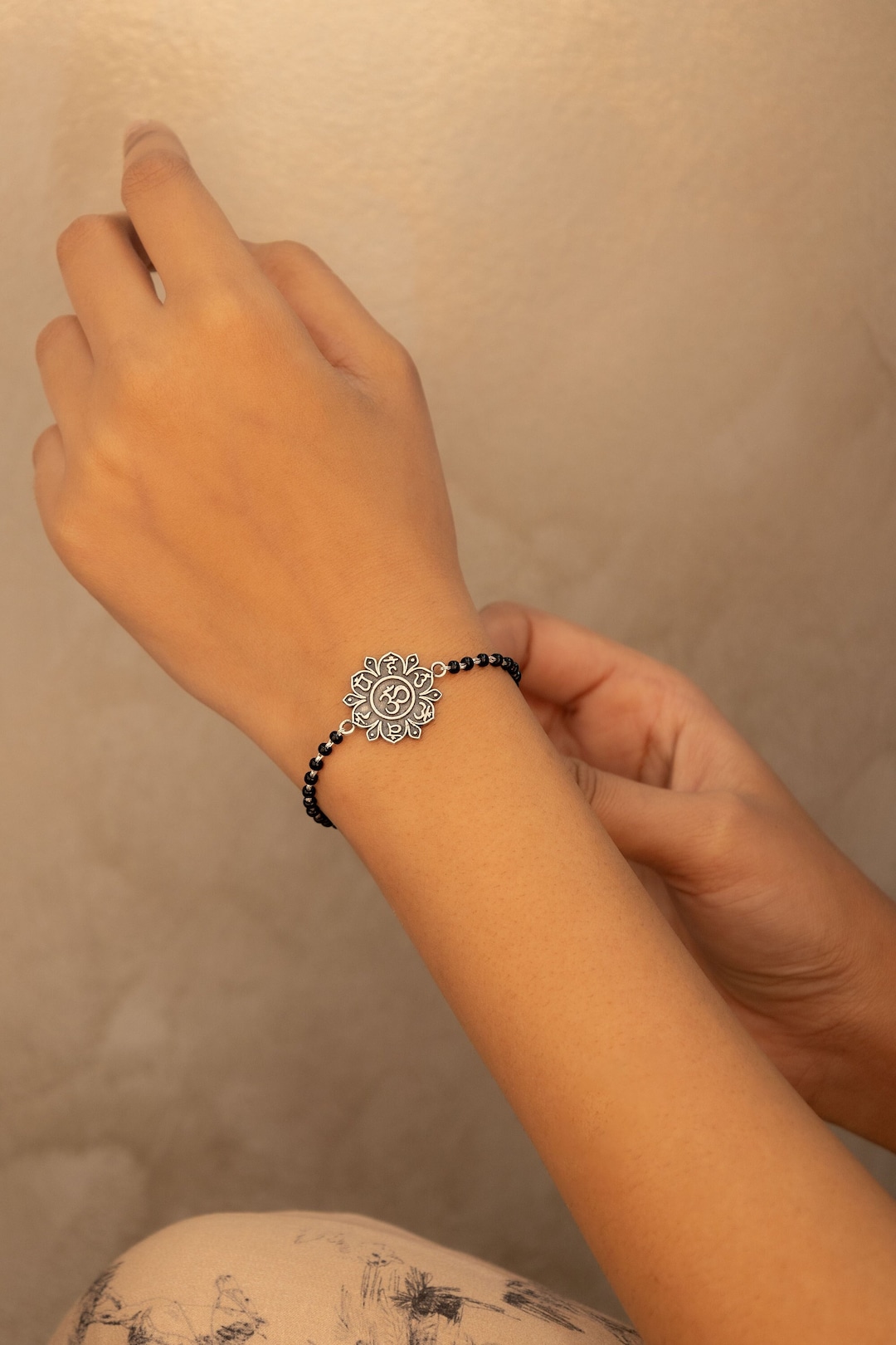 Buy 925 Sterling Silver Anvaya Om Yantra Mangalsutra, Handcrafted