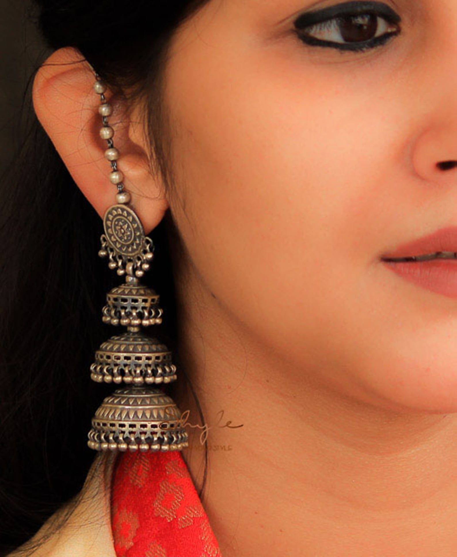 Jhumkas for non pierced ears Clearance